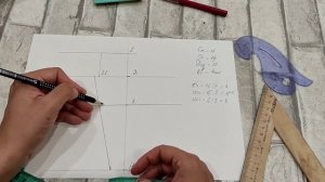 Одежда для кукол. Как построить выкройку лосин для Барби пышки.