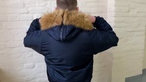 Парка короткая Alpha Industries N-2B Blue