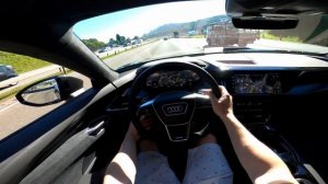 New Audi RS E-Tron GT 2021 Test Drive Review POV