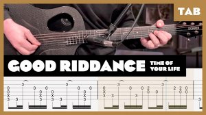 Green Day - Good Riddance (Time of Your Life) Guitar Tab | Lesson | Cover | Tutorial | Rising G Pro