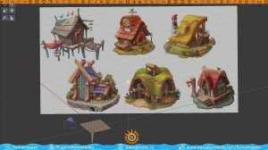 Моделирование домика. Игровой дизайн. Продолжение 2