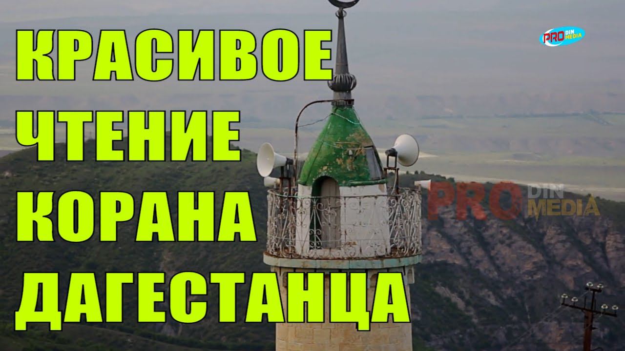 КРАСИВОЕ ЧТЕНИЕ КОРАНА ДАГЕСТАНЦА / коран /ислам / ПроДин Медиа