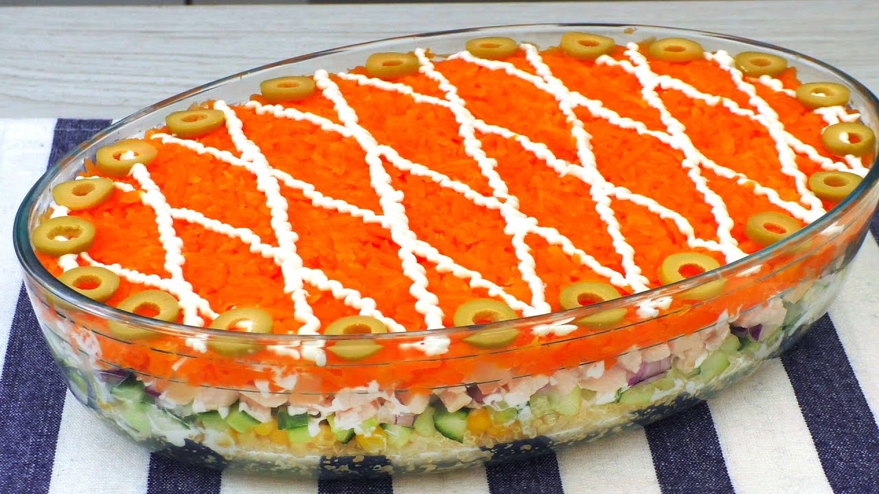 НОВЫЙ Праздничный Салат, Готовьте, Не пожалеете! (720p).mp4 смотреть онлайн