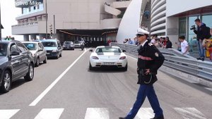 Mercedes-Benz SLS AMG with Akrapovic exhaust