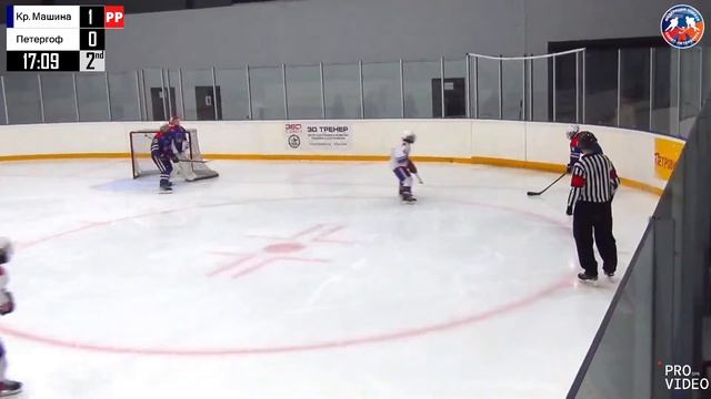 ХК "Красная Машина Юниор" 10 - ХК "СКА Петергоф" 10 | 08.10.2022 смотреть онлайн