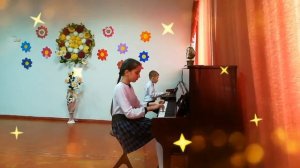 "Танец ласточки" из балета "Доктор Айболит", ансамбль, фортепиано, ДШИ п.Целинного.