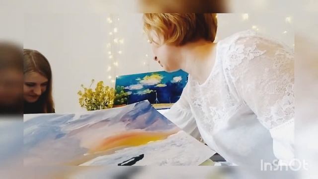 #marafon | РИСУЕМ ВМЕСТЕ • Питер • Вечерняя Нева
