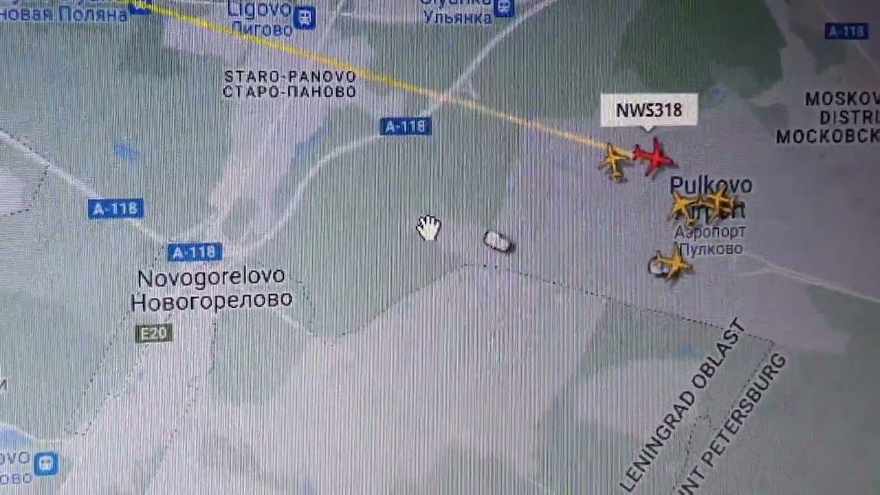 самолёт в Питере 13.12.2023 смотреть онлайн