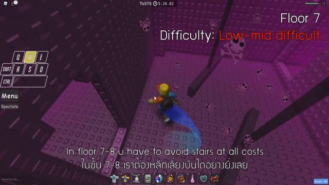 JToH - Tower of Stairs To Spare (ToSTS) guide смотреть онлайн