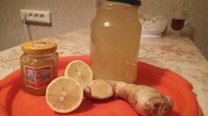 Целебный напиток из имбиря и мёда. Цыганка готовит. Gipsy kitchen.