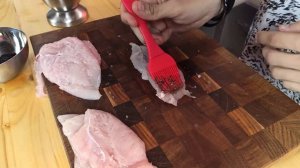 Отбивные рулеты с черносливом/курагой/инжиром.