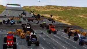 Grave Digger, Bigfoot, Megalodon , El Toro Loco | Insane Racing