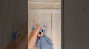 Как связать крючком шапку игрушке с отверстиями для ушек