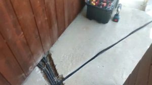 Гибкий неон. Декоративная подсветка на террасе.