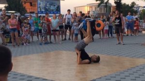 Жонглирование футбольным мячом - Лучшее уличное шоу Сунната Давидяна Анапа 2017