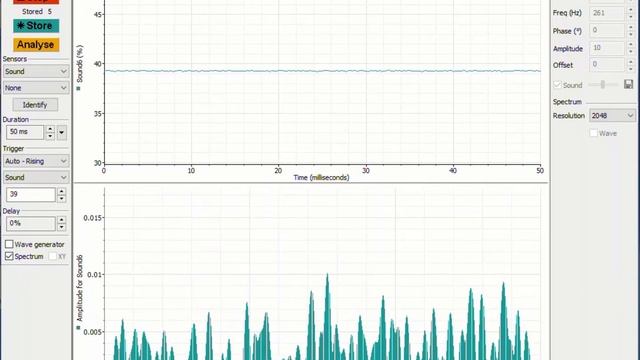 iLOG oscilloscope with BBC micro:bit смотреть онлайн