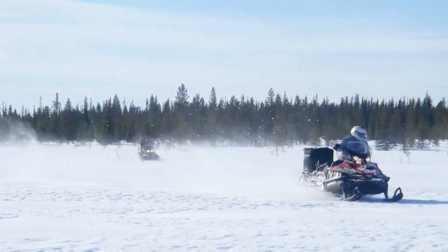 От Хибин до Баренцева моря - Тур на снегоходах смотреть онлайн