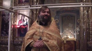 19 ноября - преподобный Варлаам Хутынский. Проповедь на Всенощном бдении. Священник Валерий Сосковец