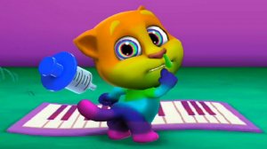 Мой Говорящий Том 2 Ухаживаем за питомцем  Друзья Анджела Хомяк Монстрик #Том_2 #Том