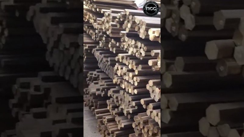 Шестигранники латунные