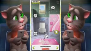 Мой Говорящий Том #139   Том розовый   Детский игровой мультик для детей! My Talking Tom