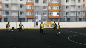Футбол дети в ЖК Рассветный 2022