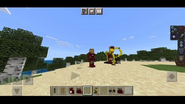 Iron man mod for minecraft pe 1.19+ смотреть онлайн