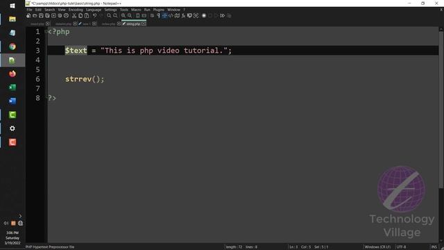 String in PHP in Bangla | PHP String Functions | PHP Basic to Advanced Tutorial Bangla - 2