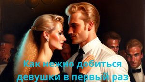 Как нежно добиться девушки в первый раз?