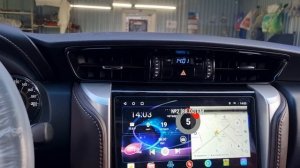 Ужасная установка в TOYOTA Fortuner автомагнитолы Redpower. Как не надо делать! или надо?)