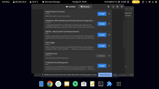 How To Resize Grid App Icons on Ubuntu 23.10 Gnome Desktop? смотреть онлайн
