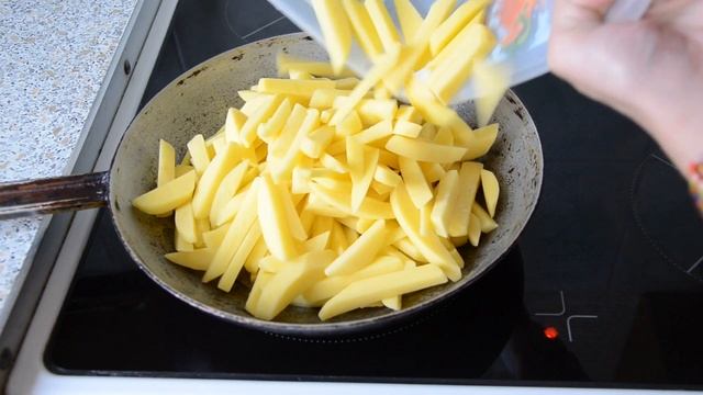 Как вкусно пожарить картошку смотреть онлайн