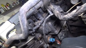 Opel Vectra B ? Патрубок охлаждения / разъём датчика температуры ?