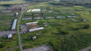 Деревня Тетеркина, Омутинский район, Тюменская область с высоты