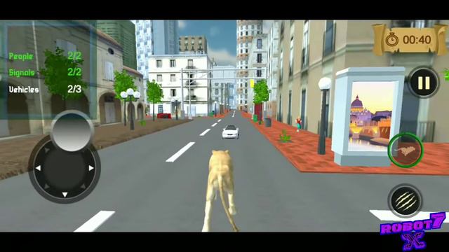 Monster Lion Smash City: Hunter Animals Simulator Android gameplay смотреть онлайн