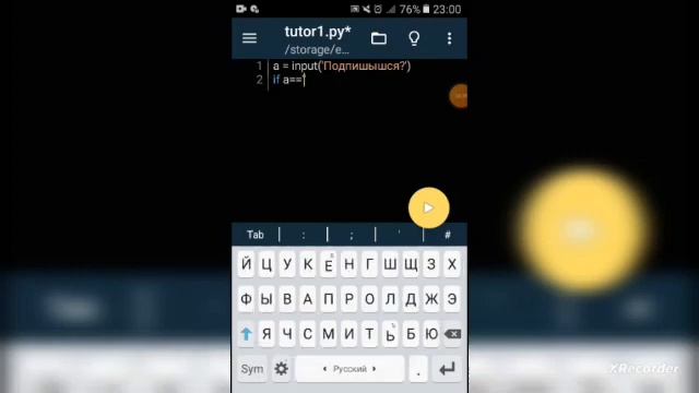 print и input стартовые команды | туториал по Python #1 смотреть онлайн