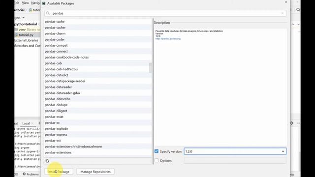 PyCharm Tutorial - Install, and Uninstall Python Packages in PyCharm + examples with Pygame, IAPWS