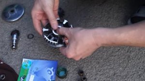 3 ролика в вариаторе, замена.