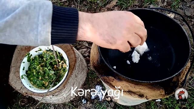 Kükü Hazırlayırıq | Кюкю Азербайджанская Кухня | Herb Omlette смотреть онлайн