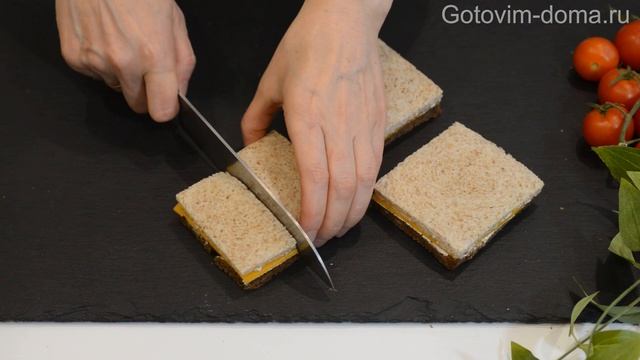 БЫСТРАЯ Закуска на Новый Год! Рецепт Закуски на Праздничный Стол. КАНАПЕ. Готовим Дома