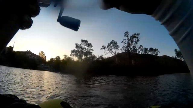 Float Tube Fishing: First time Float Tube fishing for Crappie смотреть онлайн