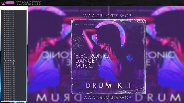 𝗘𝗗𝗠 𝗗𝗥𝗨𝗠 𝗞𝗜𝗧 - 𝗦𝗔𝗠𝗣𝗟𝗘 𝗣𝗔𝗖𝗞 2023 | [+𝟤𝟨𝟢𝟢 Sounds] Drum Kit Download смотреть онлайн