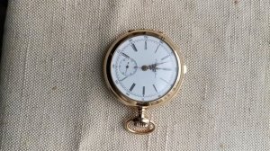 Карманные часы, Репетир минутный, хронограф, C. Grandjean Mairet Швейцария, Локль 585 проба Продажа