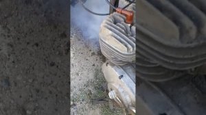 ИЖ Юпитер 4. Из запчастей. Первый запуск.