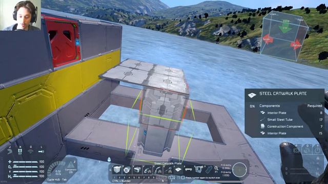 Building A Vanilla Elevator & Lift - Space Engineers смотреть онлайн