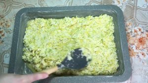 Запеканка из риса и кабачков | Нежно и вкусно)