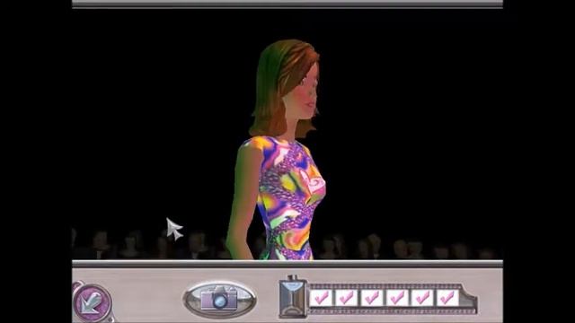 Barbie Fashion Show (the game) - My favorite color / Барби Показ Мод (игра) - Любимый цвет