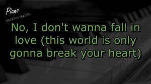Wicked Game - Chris Isaak (Piano Instrumental Backing Track Karaoke)