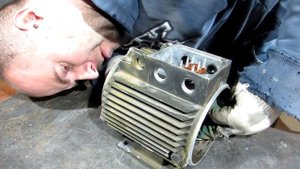 Электродвигатель 2,2 кВт. 220 вольт с конденсатором? Перемотка своими руками на коленках и в тапках