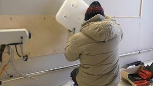 Устанавливаю китайскую вебасту в гараж!